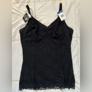 Shape Wear Hanes New w/ Tags! Black lace size XL